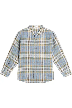 Il gufo Oxford-Hemd aus Leinen