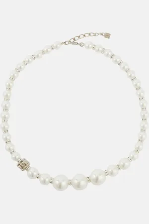 Givenchy Halskette aus Zierperlen mit Swarovski®-Kristallen