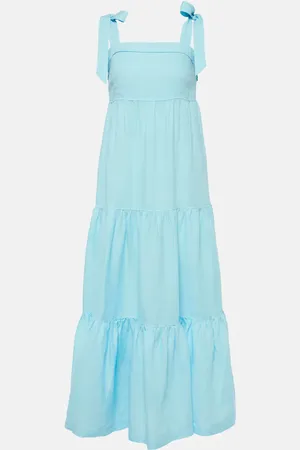 Heidi Klein Maxikleid Nungwi Beach aus Leinen