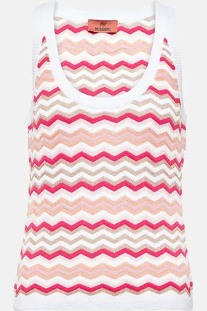 Missoni Top aus Häkelstrick