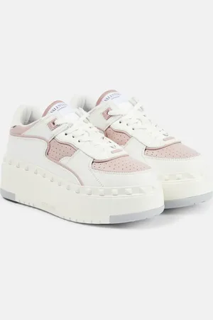 VALENTINO GARAVANI Plateau-Sneakers Freedots XL aus Leder