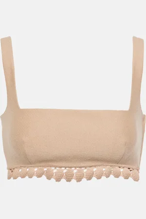 VALENTINO Bralette aus einem Baumwollgemisch