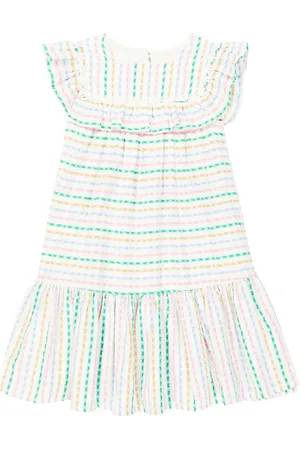 The New Society Kleid Figueroa aus Baumwolle