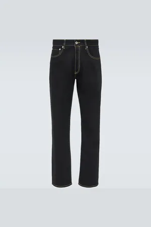 Kenzo Mid-Rise Straight Jeans Bara