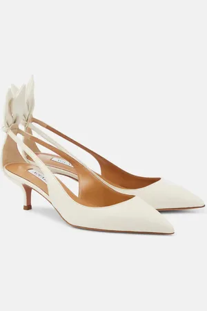 Aquazzura Pumps Bow Tie 50 aus Leder