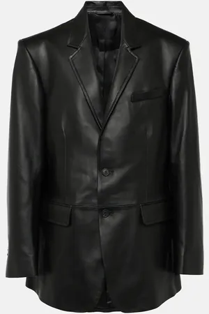 WARDROBE.NYC Oversize-Blazer aus Leder