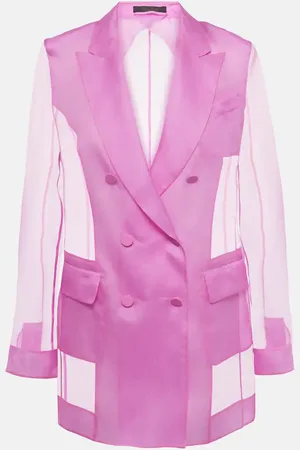 Max Mara Blazer Negrar aus Seidenorganza