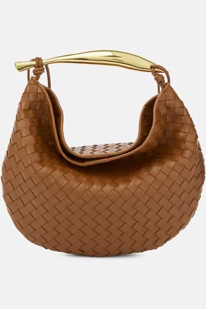 Bottega Veneta Tote Sardine Large aus Leder