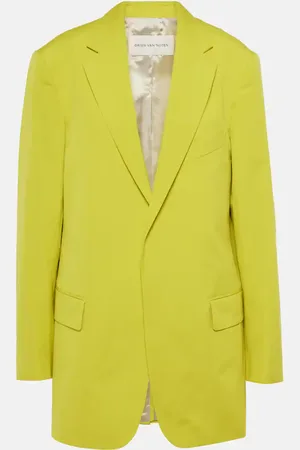 DRIES VAN NOTEN Oversize-Blazer aus Baumwollpopeline