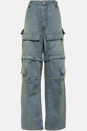 Balenciaga Mid-Rise Cargo-Jeans