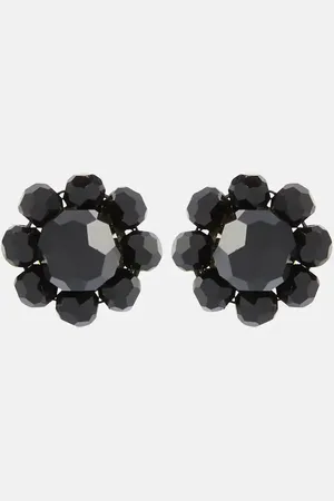 Simone Rocha Ohrringe Daisy Mini mit Kristallen