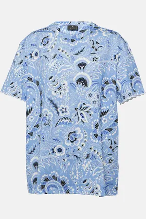 Etro Bedrucktes T-Shirt aus Baumwoll-Jersey
