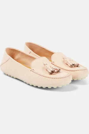 Loro Piana Mokassins Dot Sole Walk aus Leder