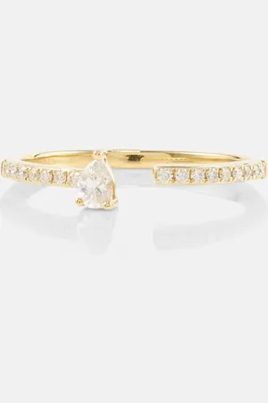 PERSÉE Persée Ring Héra aus 18kt Gelbgold mit Diamanten