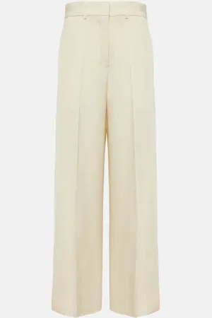 Jil Sander Weite High-Rise-Hose