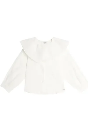 Donsje Bluse Houte aus Leinen und Baumwolle
