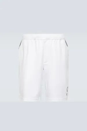 Brunello Cucinelli Bestickte Bermuda-Shorts aus Baumwolle