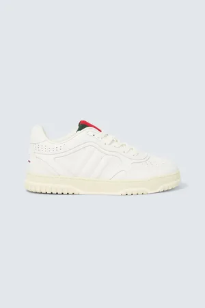 Gucci Sneakers Re-Web aus Leder
