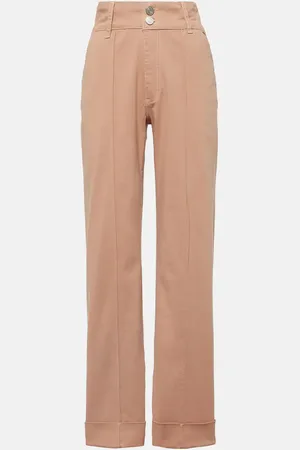 Frame High-Rise Straight Jeans 70s