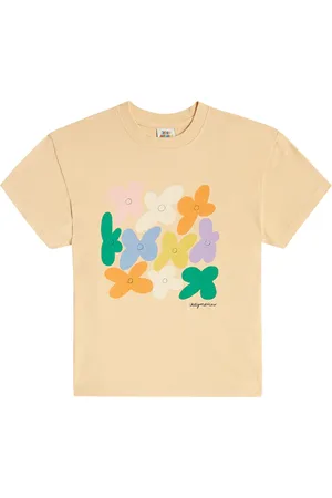 Jelly Mallow T-Shirt Flower aus Baumwoll-Jersey