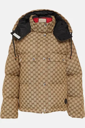 Gucci Daunenjacke GG aus Canvas