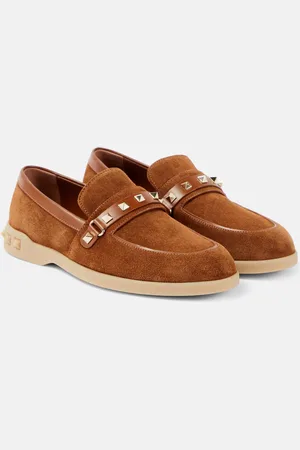 VALENTINO GARAVANI Loafers Leisure Flows aus Veloursleder