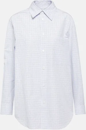 Bottega Veneta Hemd aus Baumwolle und Leinen