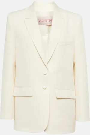 VALENTINO Blazer Toile Iconographe aus Crepe Couture