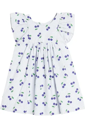 BONPOINT Baby Kleid Lulu aus Baumwolle