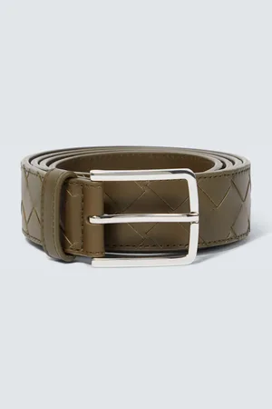 Bottega Veneta Gürtel Intrecciato aus Leder