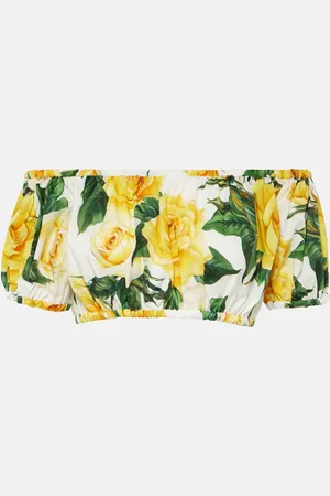 Dolce & Gabbana Cropped-Top aus Baumwolle