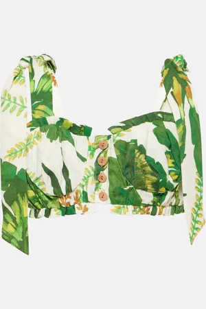 Farm Rio Bralette aus Leinen