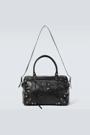 Balenciaga Weekender Le Cagole aus Leder