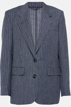 Loro Piana Blazer Belia aus Leinen, Wolle und Seide