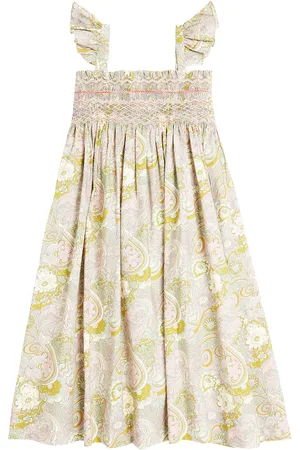 BONPOINT Bedrucktes Kleid Frances aus Baumwolle