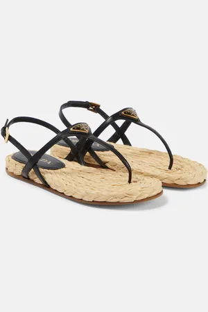 Prada Sandalen aus Leder