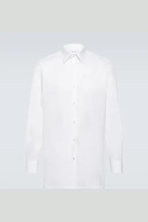 Loro Piana Oxford-Hemd aus Baumwollpopeline