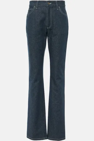Loro Piana High-Rise Straight Jeans Nedar