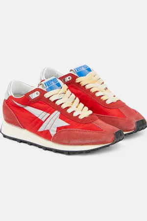 Golden Goose Sneakers Marathon mit Veloursleder