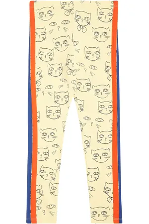Mini Rodini Leggings Cathlethes aus Jersey