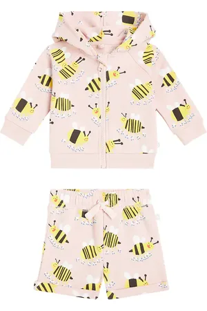 Stella McCartney Baby Set aus Kapuzenjacke und Shorts