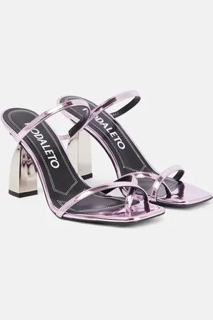 NODALETO Sandalen Angel A aus Metallic-Leder