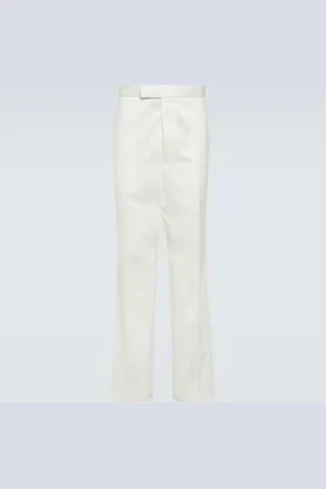 Thom Browne High-Rise-Chinohose aus Twill
