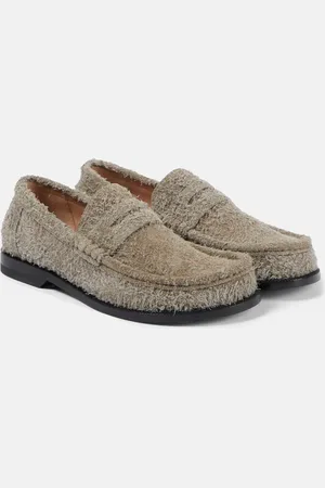 Loewe Loafers Campo aus Veloursleder