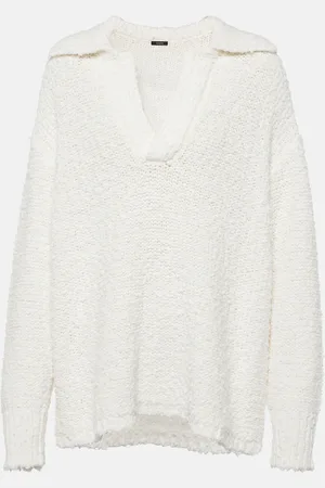 Joseph Polopullover aus einem Baumwollgemisch