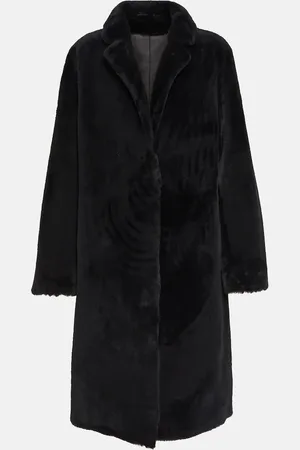 YVES SALOMON Wendbarer Mantel aus Shearling