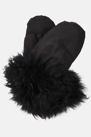 YVES SALOMON Fäustlinge mit Shearling