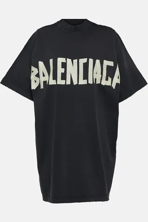 Balenciaga T-Shirt Double Front aus Baumwoll-Jersey