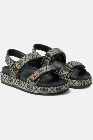 Tory Burch Sandalen Kira aus Canvas