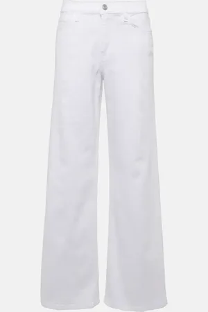 Frame High-Rise Wide-Leg Jeans Le Slim Palazzo